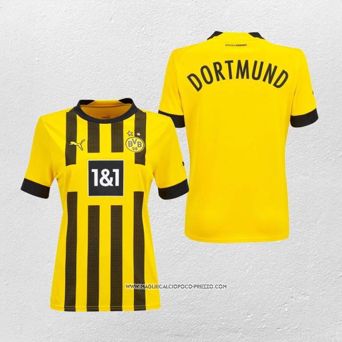 Prima Maglia Borussia Dortmund 22-23 Donna